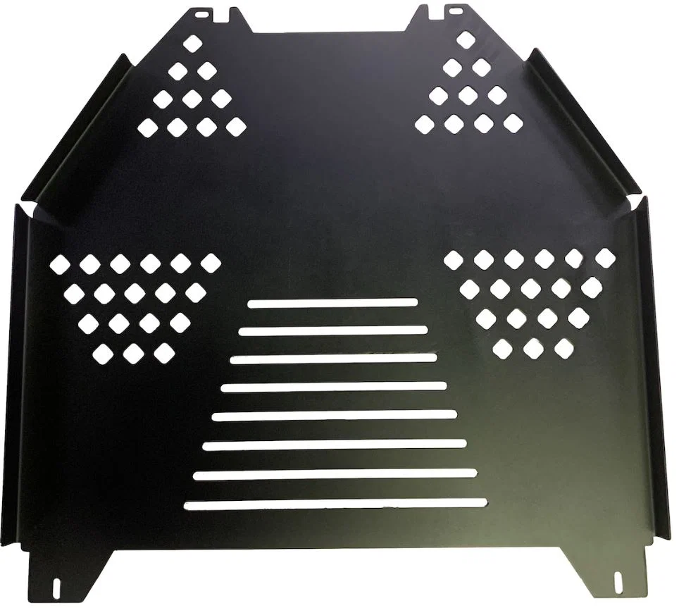 10-1003 – STOUT MANUFA Catalytic Converter Anti Theft Device, Shield Type Without Alarm Steel With Tamper-Resistant H...